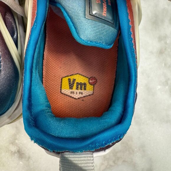 Nike Air VaporMax Plus Lava Glow Pink Blue Running Shoes CI5862-600 Women's 8.5 - Picture 7 of 11